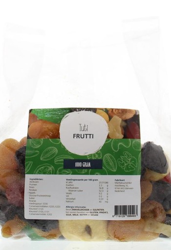 Mijnnatuurwinkel Tutti frutti (1 Kilogram)