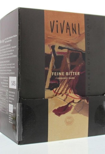 Vivani Couverture smeltchocolade puur bio (2500 Gram)