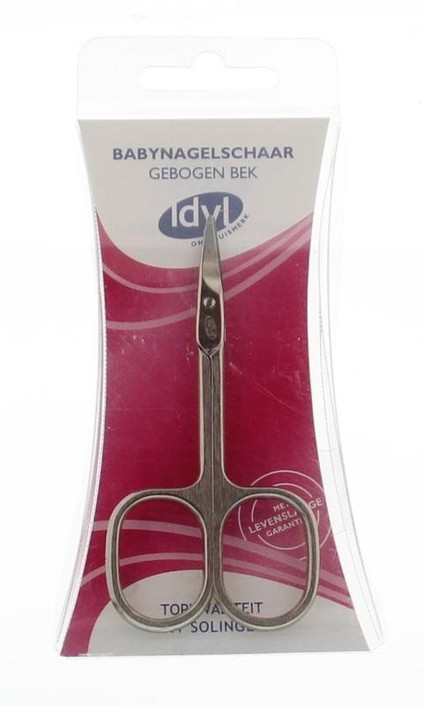 Idyl Baby nagelschaar gebogen (1 Stuks)