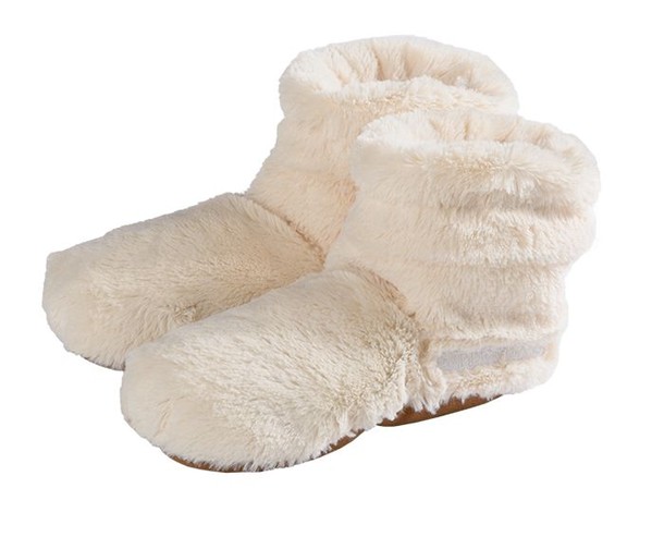 Warmies Slippies boots deluxe beige maat 37-42 (1 Paar)