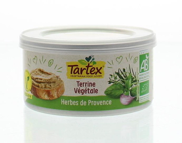 Tartex Pate provencaalse kruiden bio (125 Gram)