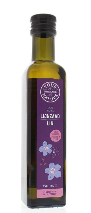 Your Organic Nat Lijnzaadolie bio (250 Milliliter)