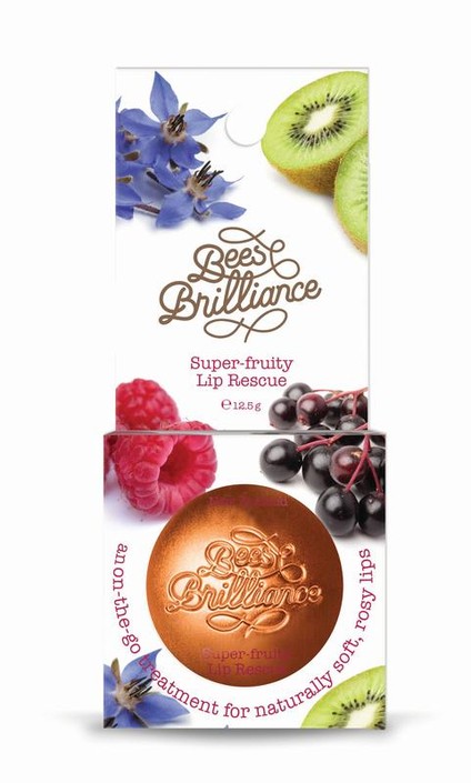 Bees Brilliance Super fruity lip rescue (12,5 Gram)