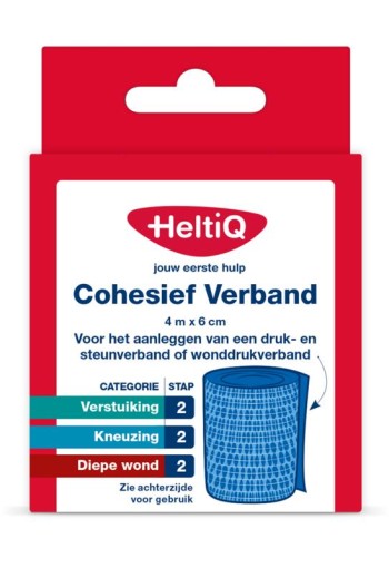 Heltiq Cohesief verband 4m x 6cm (1 Stuks)