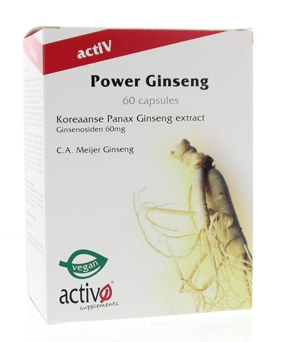 Activo Power ginseng 3000 (60 Capsules)