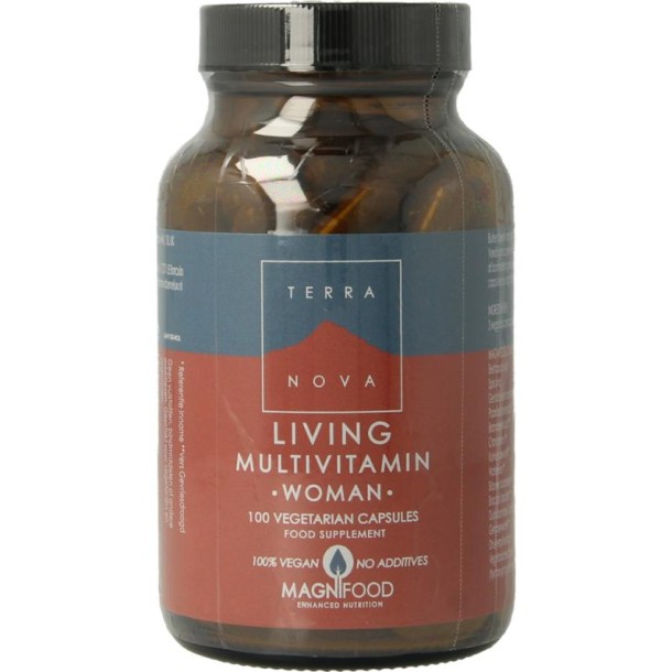 Terranova Living multivitamin woman (100 Vegetarische capsules)