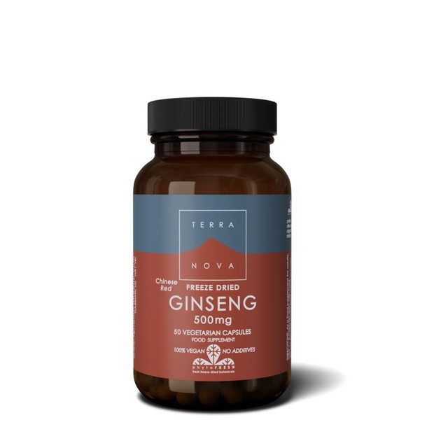 Terranova Ginseng 500mg (50 Vegetarische capsules)