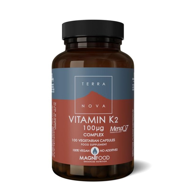 Terranova Vitamine K2 100mcg complex (100 Vegetarische capsules)