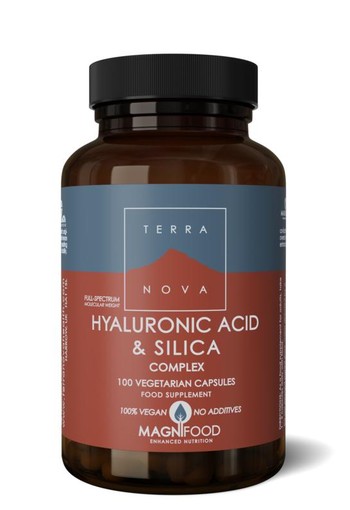 Terranova Hyaluronic acid & silica complex (100 Vegetarische capsules)