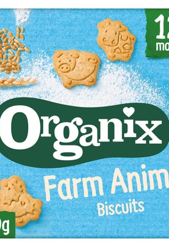 Organix Goodies Farm animals biscuits 12+ maanden bio (100 Gram)
