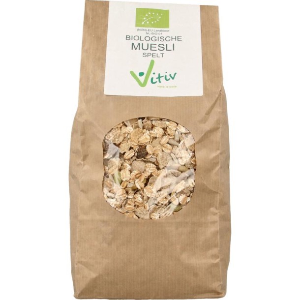 Vitiv Muesli spelt bio (1 Kilogram)