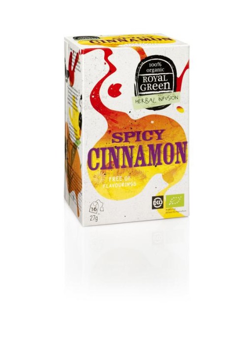 Royal Green Spicy cinnamon bio (16 Zakjes)