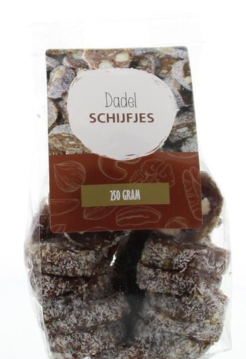 Mijnnatuurwinkel Dadel schijfjes (250 Gram)