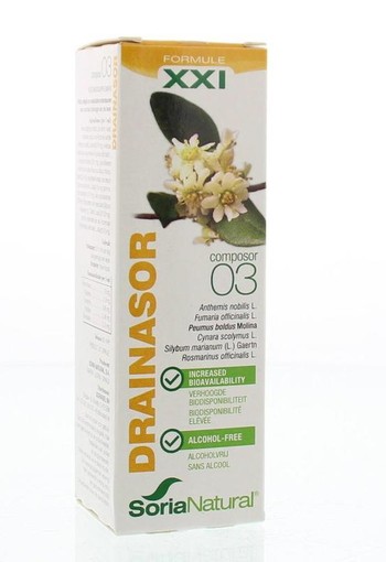 Soria Natural Drainasor XXI composor 03 extract (50 Milliliter)