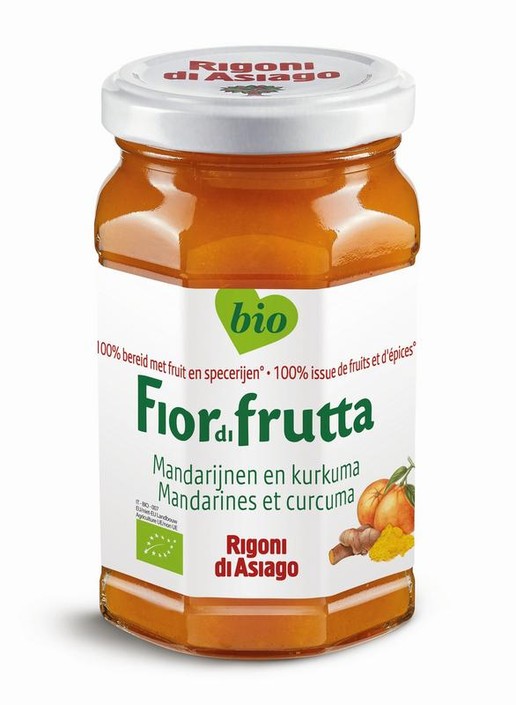 Fiordifrutta Mandarijn & kurkuma jam bio (260 Gram)