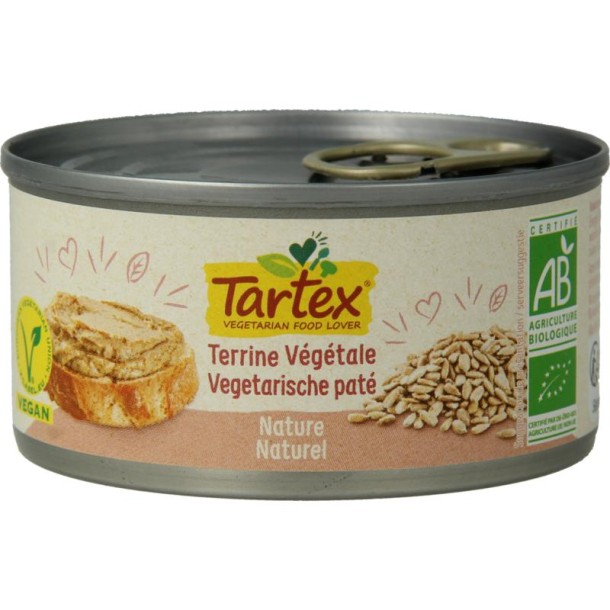 Tartex Pate naturel bio (125 Gram)