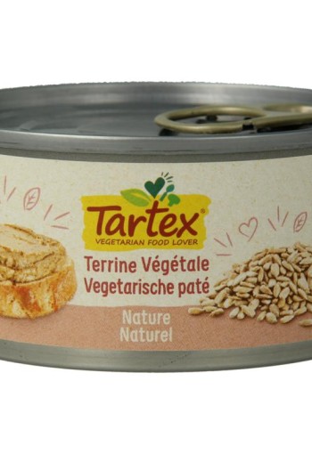 Tartex Pate naturel bio (125 Gram)