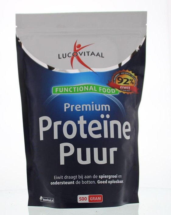 Lucovitaal Functional food premium proteine (500 gram). Tijdelijk niet leverbaar, reserveer nu!