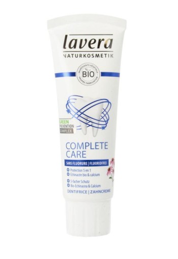 Lavera Tandpasta dentifrice/complete fluoride free FR-DE (75 Milliliter)