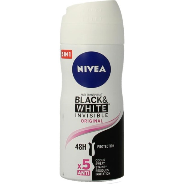 Nivea Deodorant black & white clear spray (100 Milliliter)