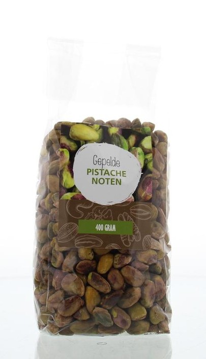Mijnnatuurwinkel Gepelde pistache noten (400 Gram)