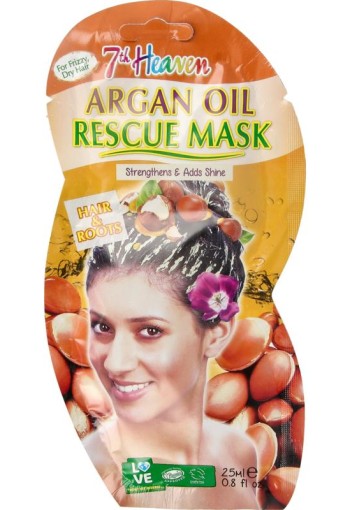 Montagne 7th Heaven hair rescue masque argan oil (25 Milliliter)