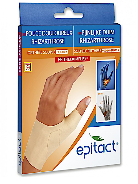 Epitact soepele orthese voor overdag