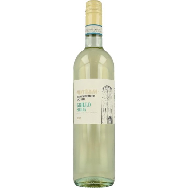 Mont Albano Grillo terre siciliane wit bio (750 Milliliter)