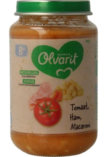 Olvarit Tomaat ham macaroni 8M09 (200 Gram)