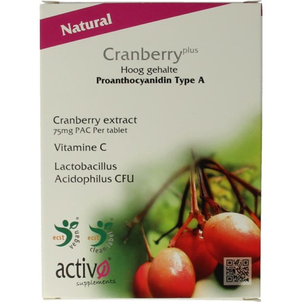 Activo Cranberry plus (60 Tabletten)