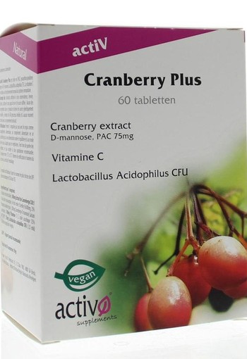 Activo Cranberry plus (60 Tabletten)