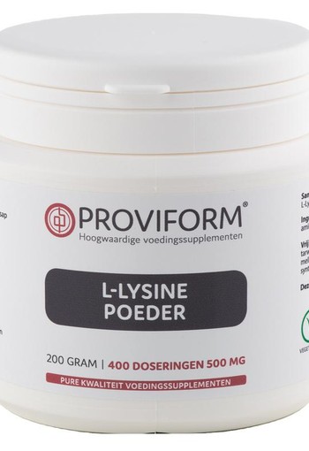 Proviform L-Lysinepoeder (200 Gram)
