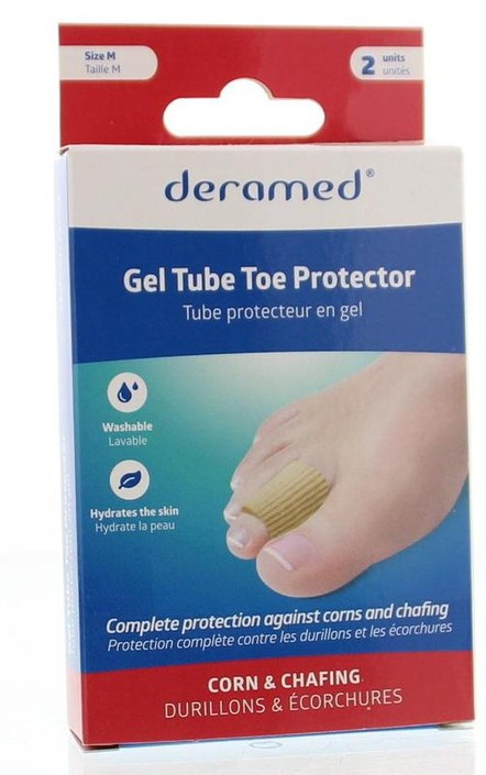 Deramed Teenring gel geribbeld maat M (2 Stuks)