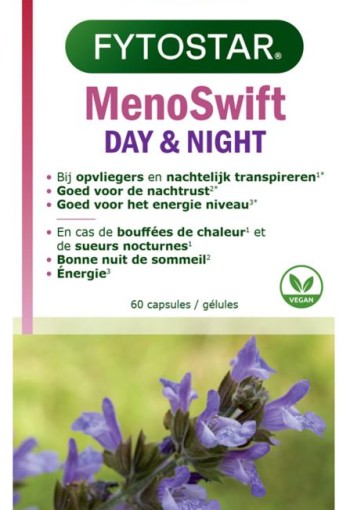 Fytostar Meno swift dag & nacht (60 Capsules)