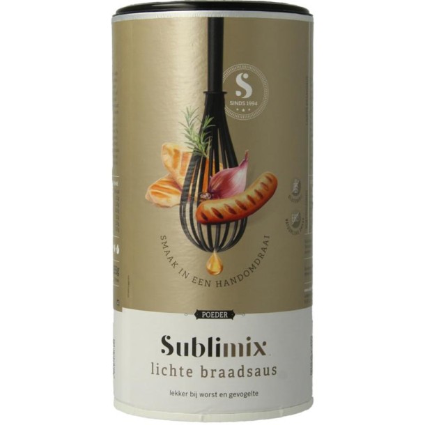 Sublimix Lichte braadsaus glutenvrij (255 Gram)
