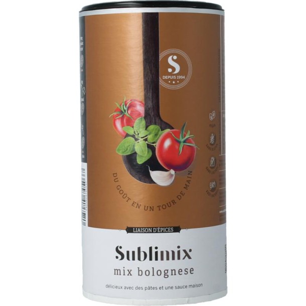 Sublimix Bolognesemix glutenvrij (250 Gram)