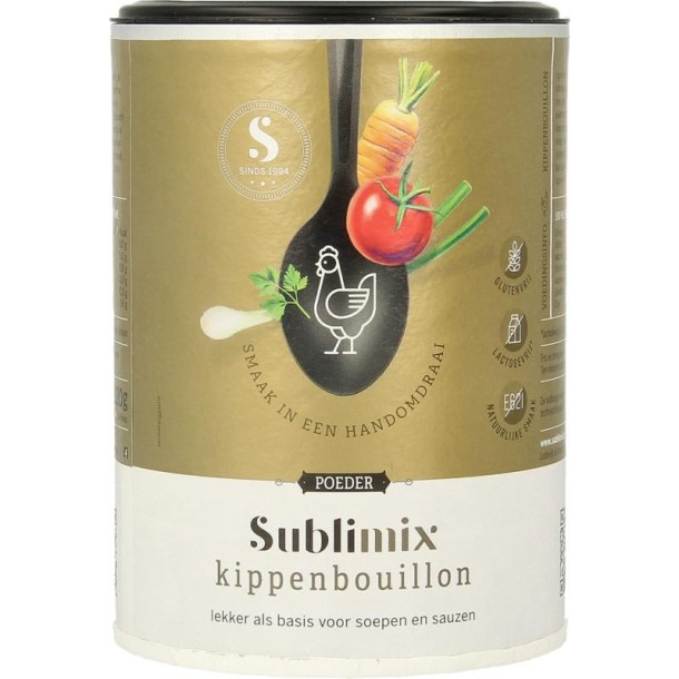 Sublimix Kippenbouillon glutenvrij (220 Gram)
