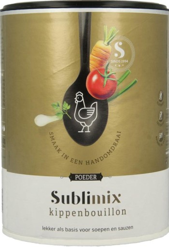 Sublimix Kippenbouillon glutenvrij (550 Gram)