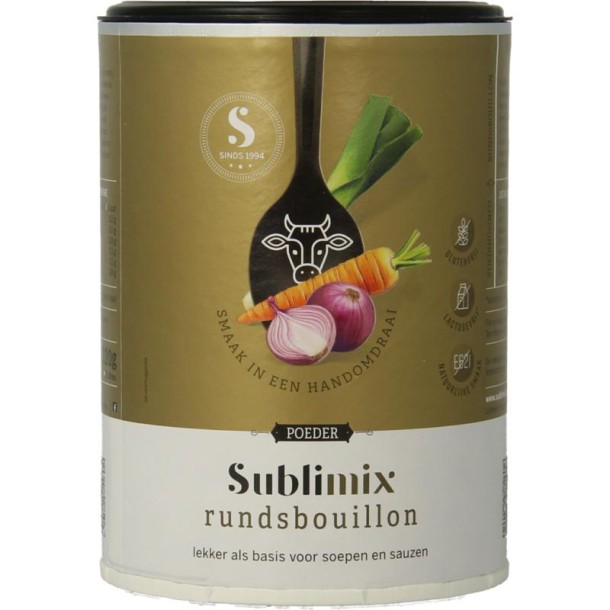 Sublimix Vleesbouillon glutenvrij (220 Gram)