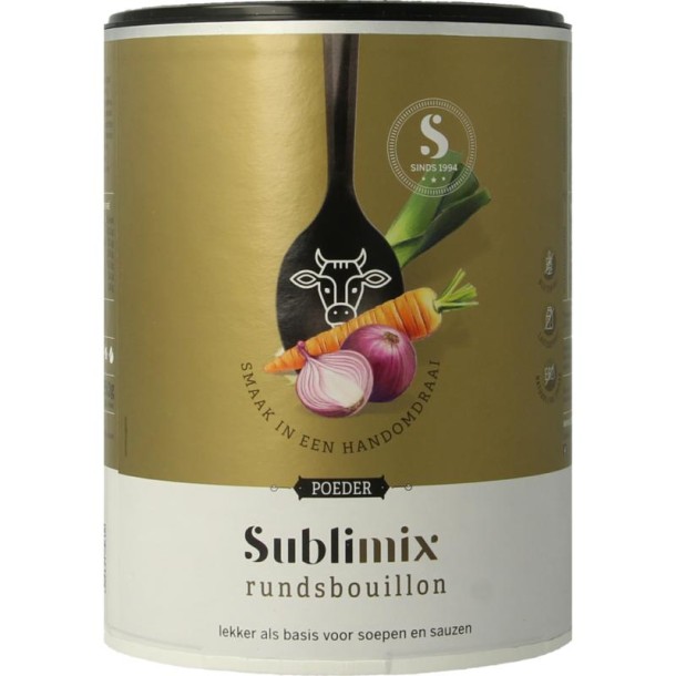 Sublimix Vleesbouillon glutenvrij (550 Gram)