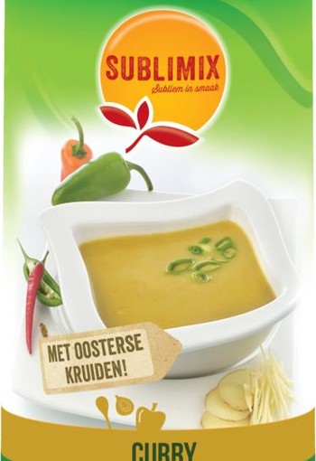 Sublimix Currysoep glutenvrij (256 Gram)