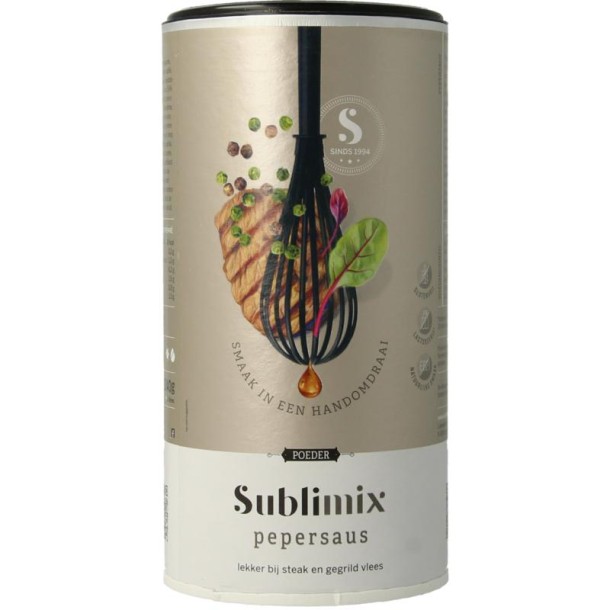 Sublimix Pepersaus glutenvrij (240 Gram)