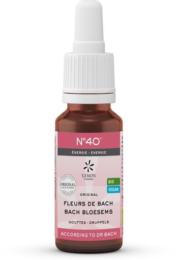 Lemonpharma Bach Bach bloesems mengeling 40 energie bio (20 Milliliter)