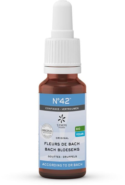 Lemonpharma Bach Bach bloesems mengeling 42 vertrouwen bio (20 Milliliter)