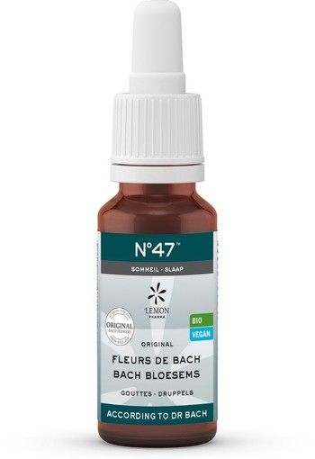 Lemonpharma Bach Bach bloesems mengeling 47 slaap bio (20 Milliliter)