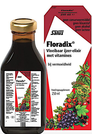 Salus Floradix ijzer elixer 250 ml