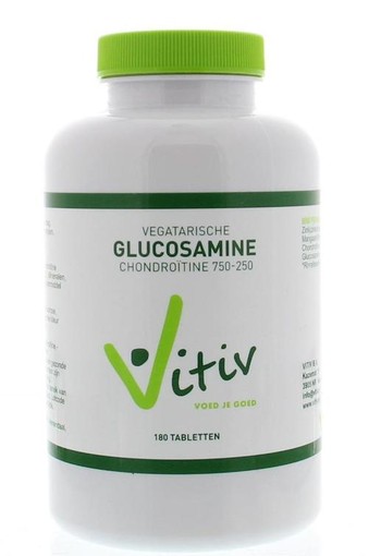 Vitiv Glucosamine chondroitine vegetarisch (180 Tabletten)