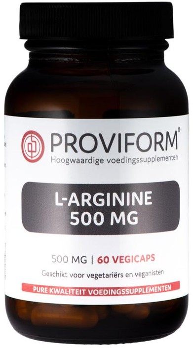 Proviform L-Arginine 500mg (60 Vegetarische capsules)