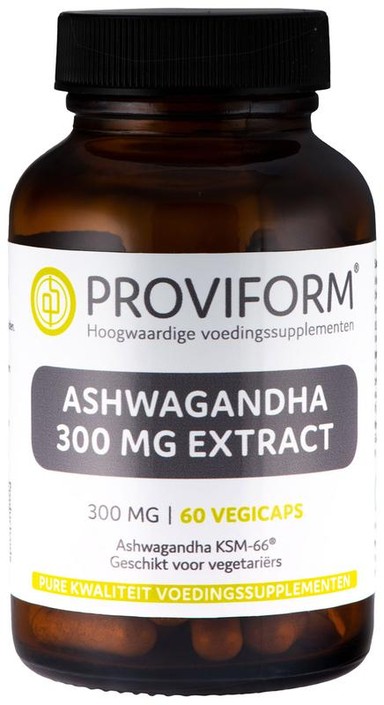 Proviform Ashwagandha 300 mg KSM-66 (60 Vegetarische capsules)