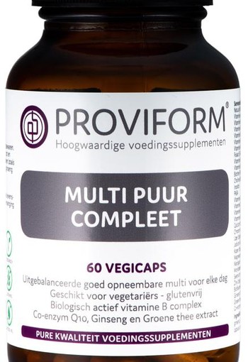 Proviform Multi puur compleet (60 Vegetarische capsules)